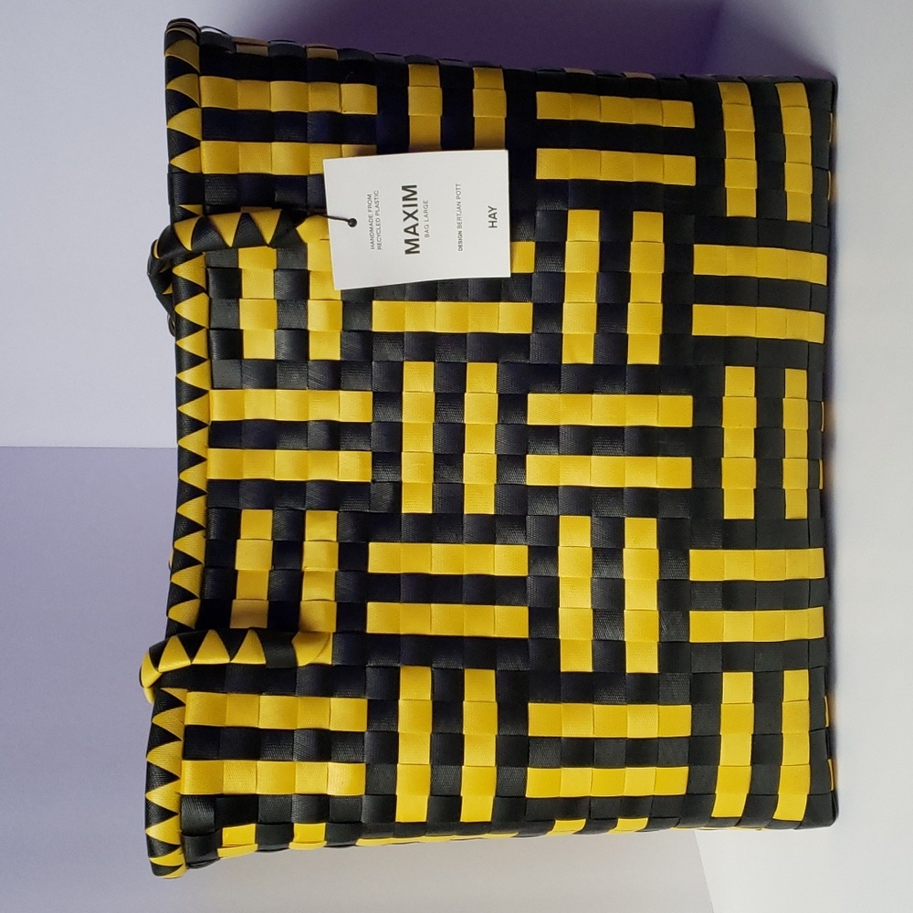 HAY Maxim Large Bag NWT Handmade from Recycled Plastic